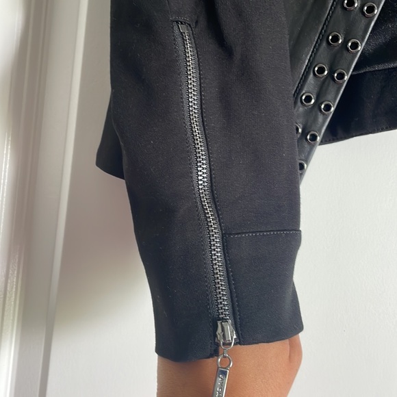 Petite faux leather jacket - Picture 4 of 6